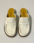 S6-9713 Sabot Mocassino Mousse Latte