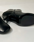 W5-90076 Stivale Risvolto Nappa Nero