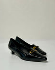 W5-2750 Mocassino Pelle Lucida Nero