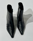W5-90051 Tronchetto Zip Latex Nero