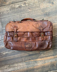 Borsone Voyage Pelle Cognac Unisex