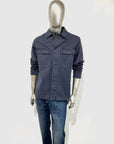 US5-WILLYS HBT OverShirt Canvas Navy Man