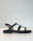 S5-17036 Sandalo Borchie Nero