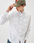 US4- Camicia Martin Oxford White Man