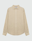 US5- Camicia Pierce Riviera Lino Mastice Man