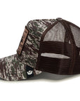 W6-3198 TRUCKER Engraved Camo Bear CAM01