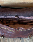 Borsone Voyage Pelle Cognac Unisex