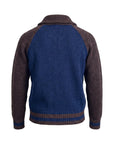 W6-YANKEES CHAMP WOOL Maglia Zip Navy Man