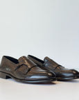 S5-22181 Mocassino Doppiafibbia Brandy Man