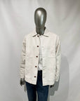US5-ST.MALO Work Jacket Canvas Ivory Man