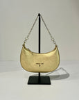 S6-8B0309 Borsa Hobo con Catena Solar Gold