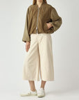 DS6-ELLA Bomber Scamosciato Salvia