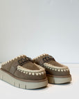 W5-Bonce Clog Metal Logo Elefant Grey