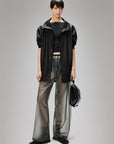 SD5-12010 Impermeabile Jacket Black Woman