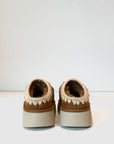 W5-Bounce Clog Metal Logo Cognac