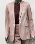 SD5-3475 Blazer Piquet Terracotta Woman