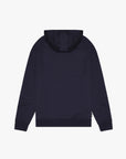 US5-SW003 Felpa Small Logo Hoodie Navy Man