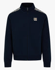 US6-SW014 Felpa Lamina Full Zip Navy Man