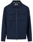 US6-JK020 Overshirt Full Zip Navy Man