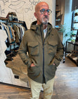 W6-SPIREMARK Field Jacket Tech Loden Man