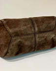S6-1202 Borsa Shopper Suede Brown 220