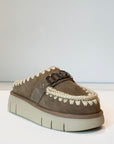 W5-Bonce Clog Metal Logo Elefant Grey
