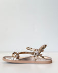 S5-917-12 NINA Sandalo Basso Borchie Gold