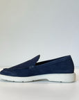 S5-PANT Mocassino Nabuk Navy Man