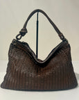 W6-873 ONDA Borsa Laser Lune Cioccolato