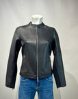 DS4-TARIFA Giubbotto in Pelle Black Woman