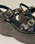 S6-201-13 YUMI Sandalo Black