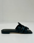 S6-8556 Sabot Aperto Imbottito Black