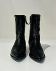 W6-RAYA07 Stivaletto Snake Nero Woman