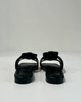 S6-8556 Sabot Aperto Imbottito Black