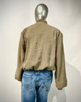 DS6-ELLA Bomber Scamosciato Salvia