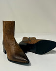 W6-1086 Stivaletto Texas Muffato Cuoio