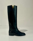 W5-4267 NO ZEPPA Stivale Luxury V Oro Nero