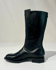 W6-K69-3 Stivale Basso Vernice Nero