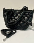 W6-EBAG53 Borsa Intreccio Nappa Nero