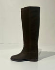 W5-2568 Stivale Desire V Oro Scamosciato Testa di Moro