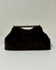 W6-3026 JANINE Suede Dark Brown