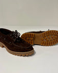 DW6-5406 Mocassino Vela Velour Testa di Moro