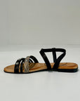S6-1908 Sandalo Zebra Nero