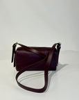 W5-8B0255 Borsa Camera Case Never Complete in Pelle Purple Red