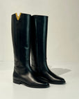 W5-4267 NO ZEPPA Stivale Luxury V Oro Nero