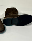 W5-2568 Stivale Desire V Oro Scamosciato Testa di Moro