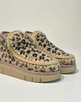 W5-Eskimo Bounce Sneaker Hairy Suede Leopard
