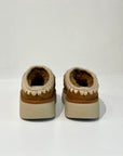 W5-Bounce Clog Metal Logo Cognac