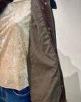 DW5-GLAMIS Giubbotto Burned Suede Verde Alga Woman