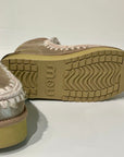 W4-MINI ESKIMO Platform Boot Stone Metallic